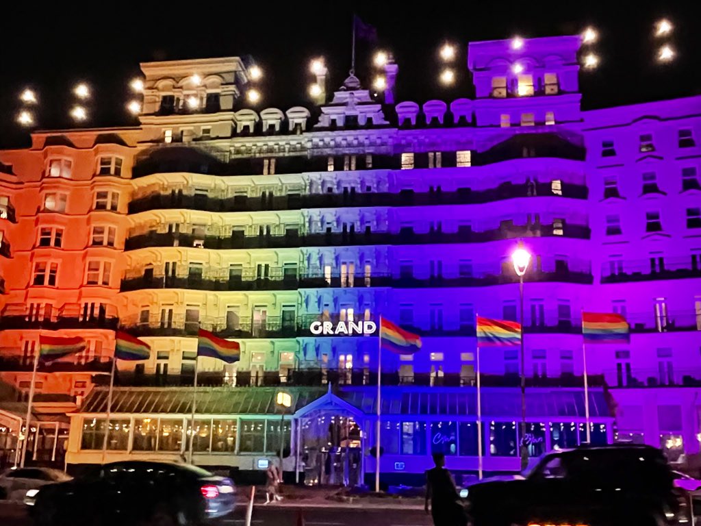 Feeling very lucky to have spent this weekend in Brighton (even if ‘official’ pride is cancelled!)🏳️‍🌈