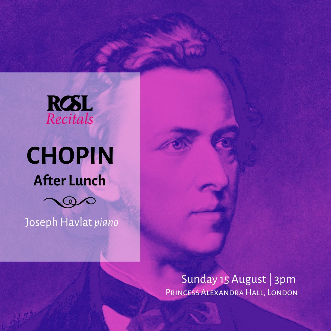 ROSLARTS's tweet image. Pianist &amp;amp; our #ROSLAMC 2019 Keyboard winner @joseph_havlat treats us to some Prokofiev and Chopin on 15 Aug at 3pm! #ROSLRecitals #ROSLAlumni

🎟️ &amp;amp; more info: ow.ly/ZAJi50FM6yZ