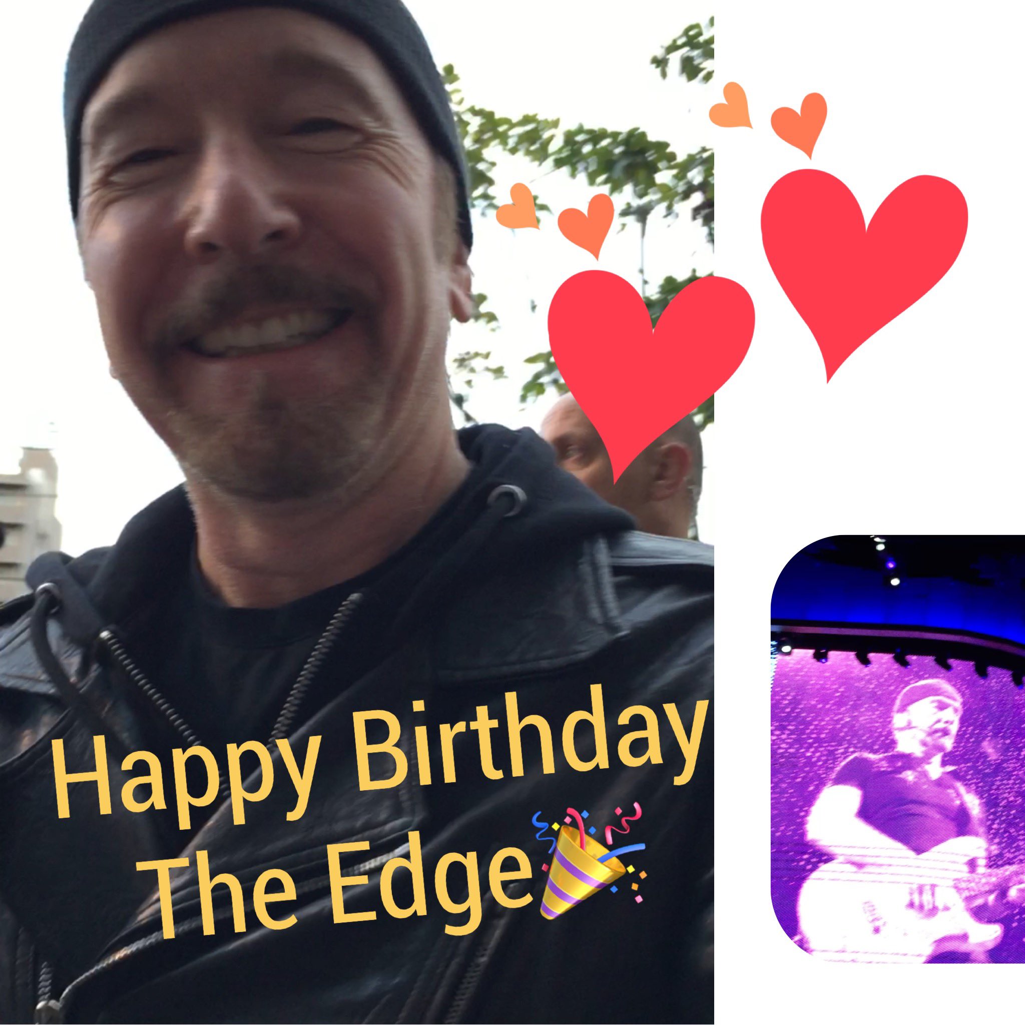 Happy 60th Birthday The Edge                                            The Edge       