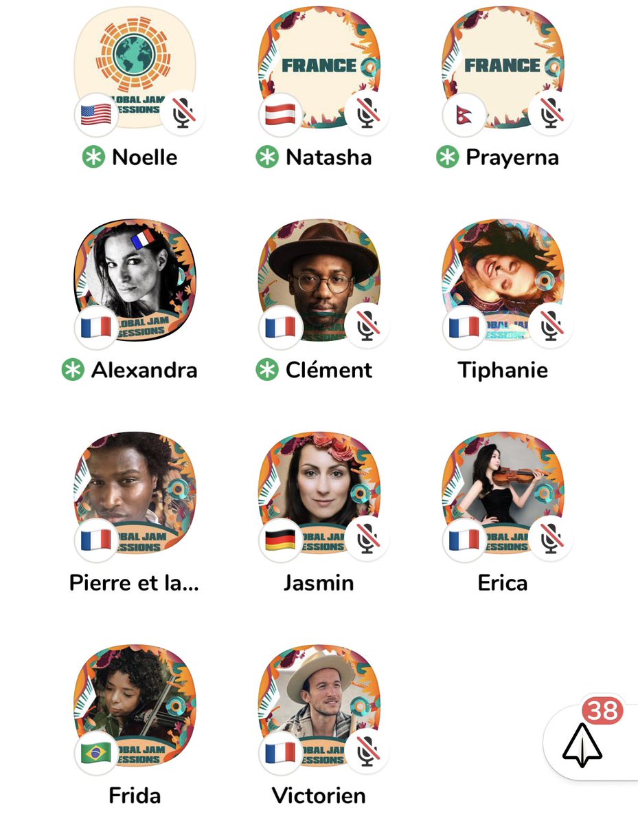 Up Now | Team France
<a href="/clubhouse/">Clubhouse</a> @noellechestnutw <a href="/iambomanix/">iambomanix</a> #globaljamsessionsch 

Led by <a href="/alexandrakamp/">Alexandra Kamp</a> &amp; <a href="/clementbindzi/">Clément Bindzi</a> + Team France