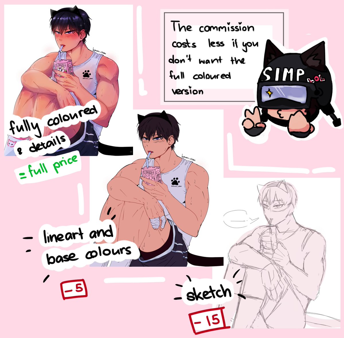 aylinbaumi's tweet photo. ~COMMISSIONS OPENED~ 
I already posted it on ig (a long time ago) but i thought it was a good idea to also post it here since i will be able to post nswf
1/2 https://t.co/75udKEMrbs
