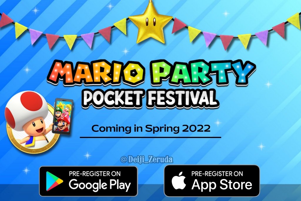 med undtagelse af I de fleste tilfælde tømrer Deiji-Zeruda on Twitter: "Concept : Mario Party Pocket Festival for iOS and  Android devices coming in Spring 2022.⭐ What would be your opinion about  the Mario party series adapted for a mobile