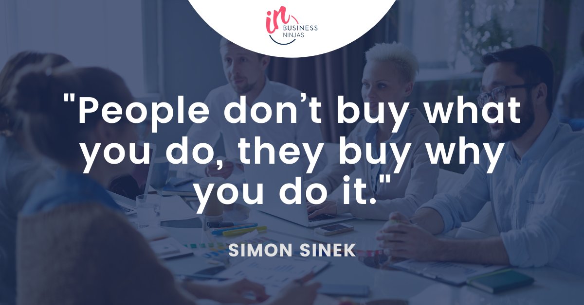 iannicklin's tweet photo. 💡 The “why” of your brand matters a lot more than your features and benefits. If your “why” is compelling, users will stick around to learn more.

#InBusinessNinjas #LinkedInStrategy #ProfessionalRelationships #GenerateMoreLeads #BusinessQuotes https://t.co/KvIsYlFB42