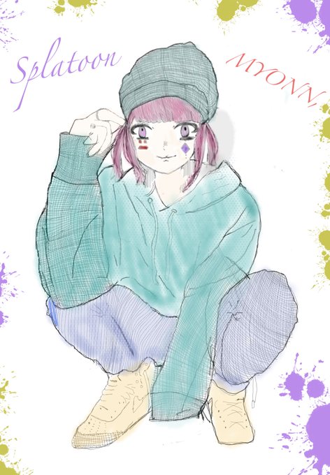 スプラトゥーンガールのtwitterイラスト検索結果