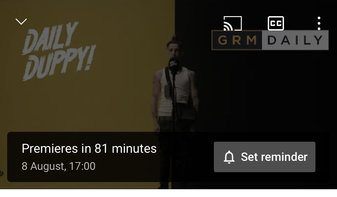 TheDappy's tweet image. youtu.be/gSLwyoSjMis
5PM!