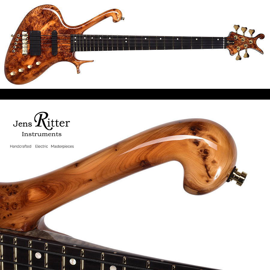 JensRitter's tweet photo. The Raptor with a 1-piece Elm Burl body and clear high gloss finish. The dot inlays are Golden Mother of Pearl.
https://t.co/e0gYkx0Uhm
.
.
.
#bassguitar
#custombass
#electricbass
#baixoeletrico
#bassist
#bassplayer
#jensritterinstruments
#ギター職人
#raptor
#bassmodel https://t.co/7QqA4D9rK7