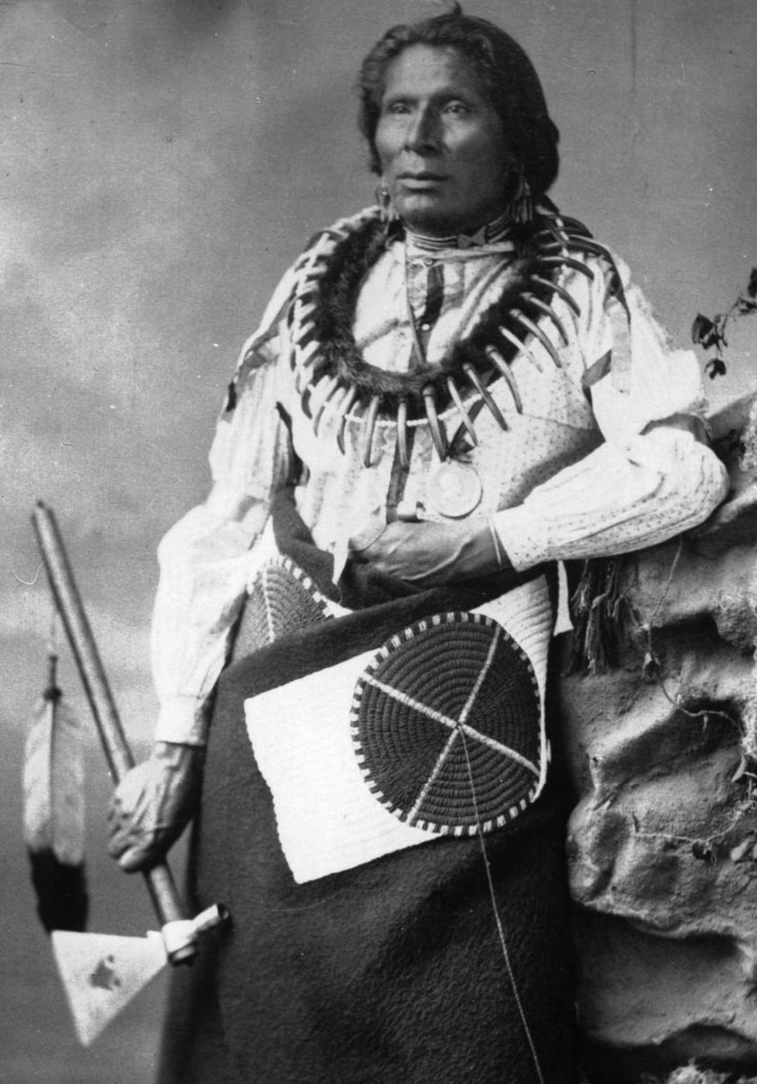 brettachapman's tweet photo. When a museum says a relic was “sold” by a Native American to the collector who gave it to them, that’s not automatically valid. Read this story about a Ponca named Hairy Bear. He was forced to sell an heirloom because he didn’t have civil rights or job prospects. That’s duress. https://t.co/P2aUNQC7O9