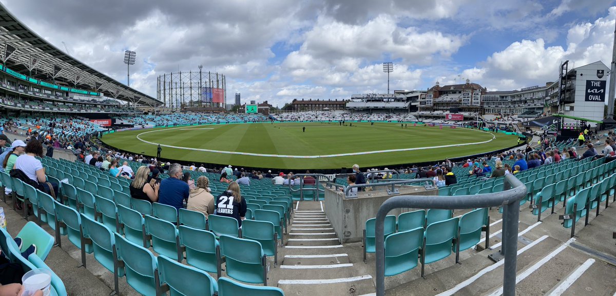 g_heberlein's tweet photo. Awaiting the pitch inspection at The Oval for @thehundred #getthegameon #thehundred https://t.co/WsqLv8PA4K