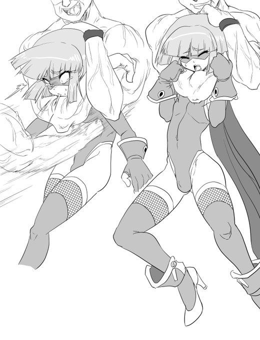 サイバーニンジャショタ、ミヅハくん。捕まってやられちゃう! 