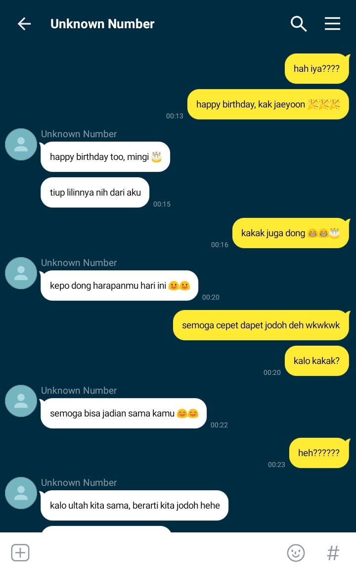 pirateezship's tweet photo. kiw! Jaegi

Hanya karena ultahnya sama, berarti tandanya jodoh dan harus banget jadian...

Mending yay or nay? :(
https://t.co/zaRKXisVIX