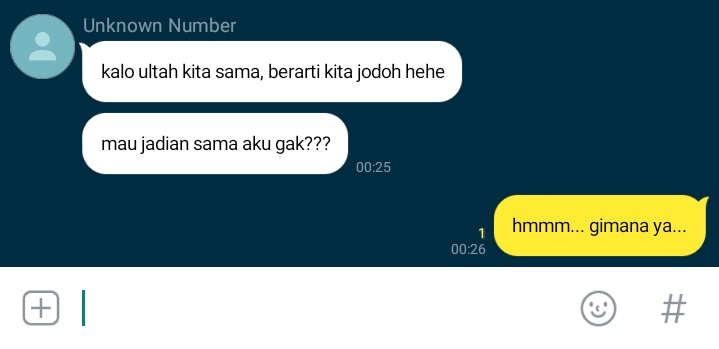 kiw! Jaegi

Hanya karena ultahnya sama, berarti tandanya jodoh dan harus banget jadian...

Mending yay or nay? :(