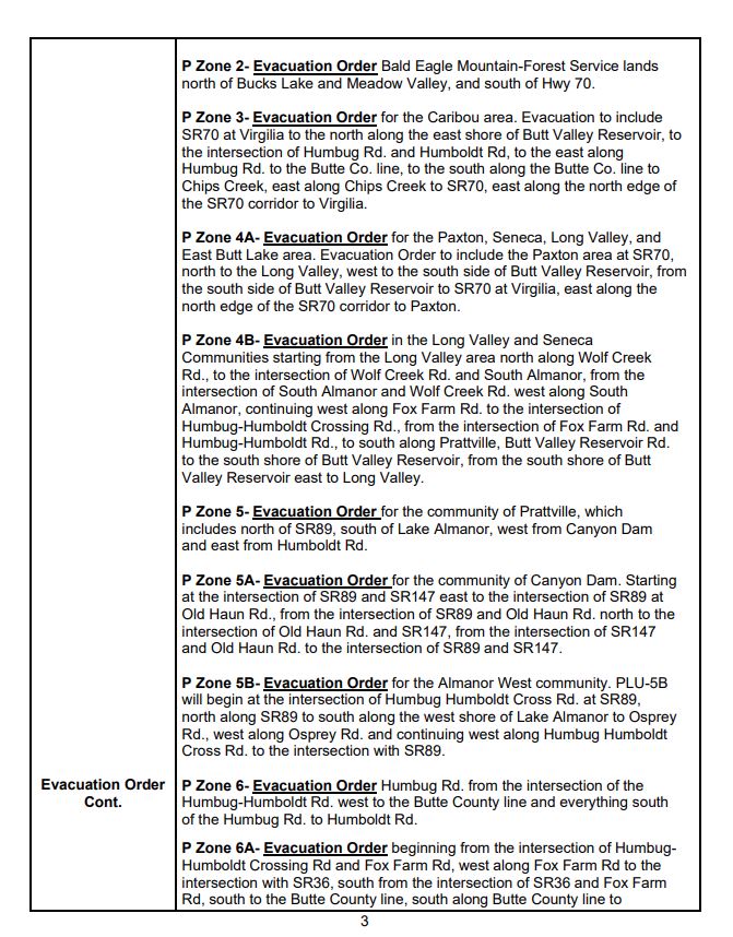 Dixie Fire Fact sheet 