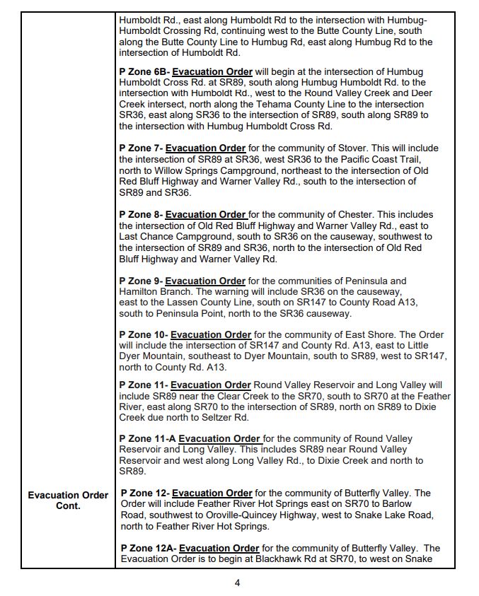 Dixie Fire Fact sheet 