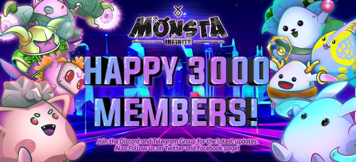 Monsta_Infinite's tweet photo. Official launch of website and whitepaper will be on approximate 12/08/2021 
Join our fast growing community now to be the earliest adopter ~

#NFT #NFTgaming #BSC https://t.co/QttjPrsGZ7