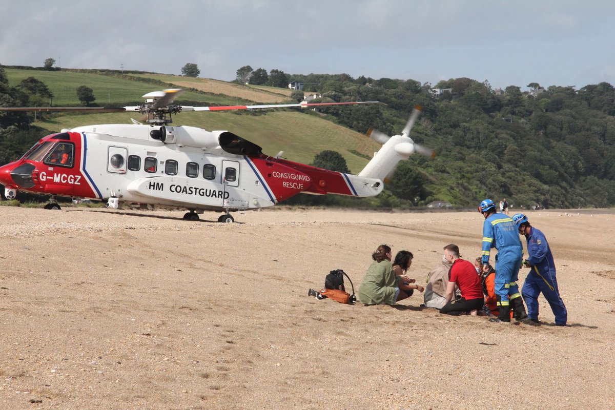 📟📟📟 Dart Lifeboat launched this afternoon to reports of a person being swept out to sea from Slapton Sands. Person found safely ashore with assistance from <a href="/HMCoastguard/">HM Coastguard</a> heli. For more info on this and the many other recent shouts check out our website dartlifeboat.org