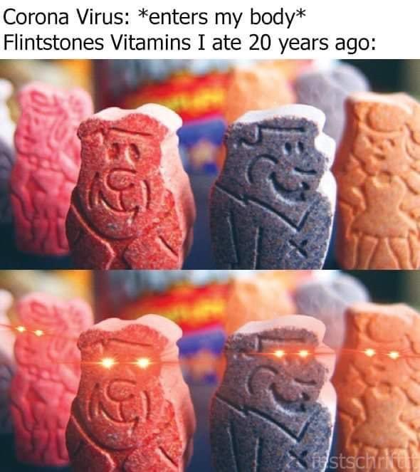 RMinuski's tweet photo. Don’t fuck with my Flintstone Vitamins 😌 https://t.co/IWbGFsWbJZ