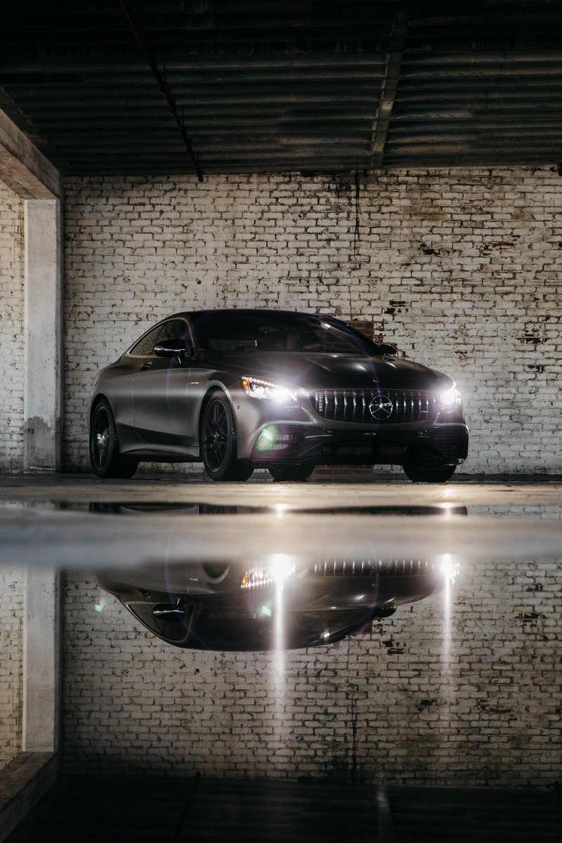 Mirror mirror on the ground. Who’s the fairest coupe in town? #S63 #AMG #SClass #MBPhotoPass