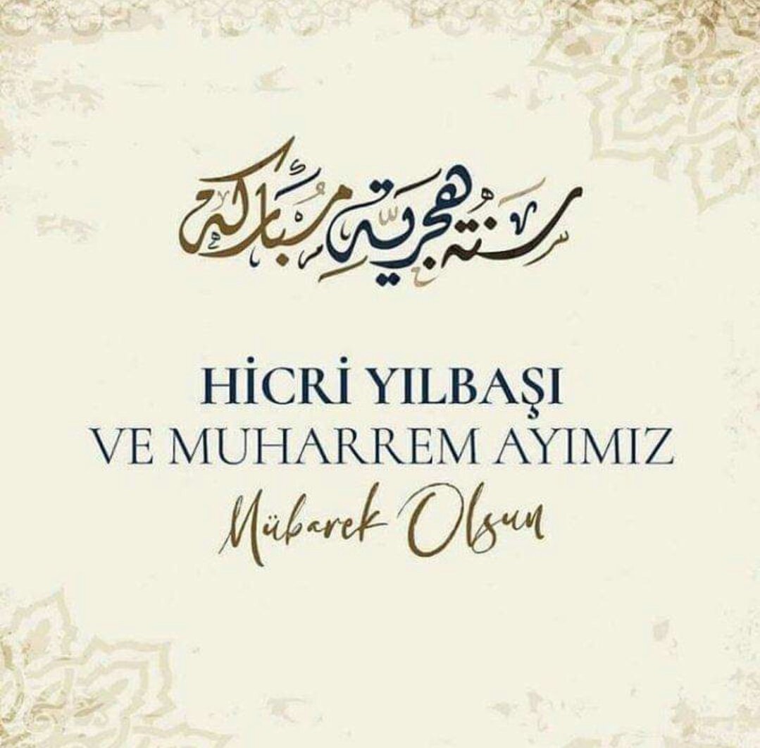 Yüce Yaradan Allahım 
Tüm Müslümam Alemine Hayırlara Vesile Kılsın.
#HicriYılbaşı
#MuharremAyı