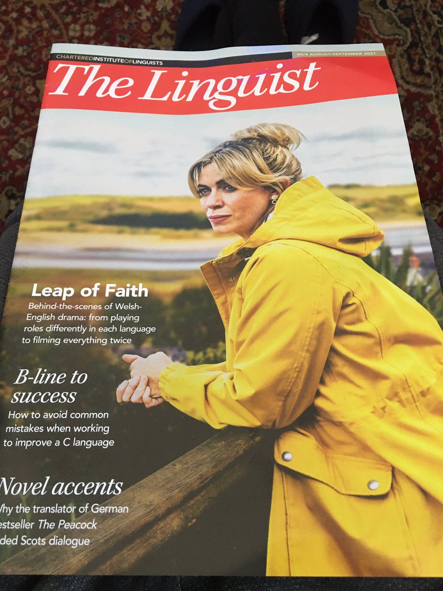 CapannoloMarco's tweet photo. Just received my copy of The Linguist. Thanks 🙏🏻 @Linguist_CIOL #1nt #interpreting #interpretation #translation #simultaneousinterpreting #simultaneousinterpretation #consecutiveinterpreting https://t.co/Igfwrng9bP