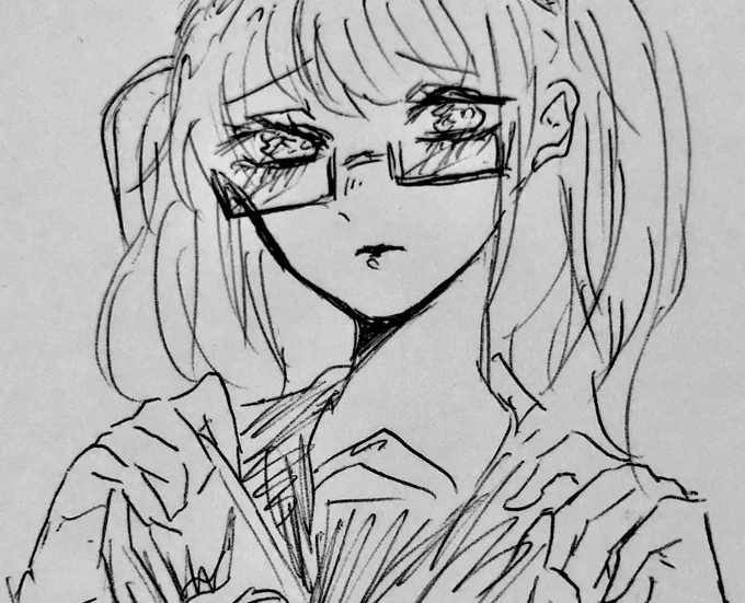 ボールペンで落書きしんでれら 