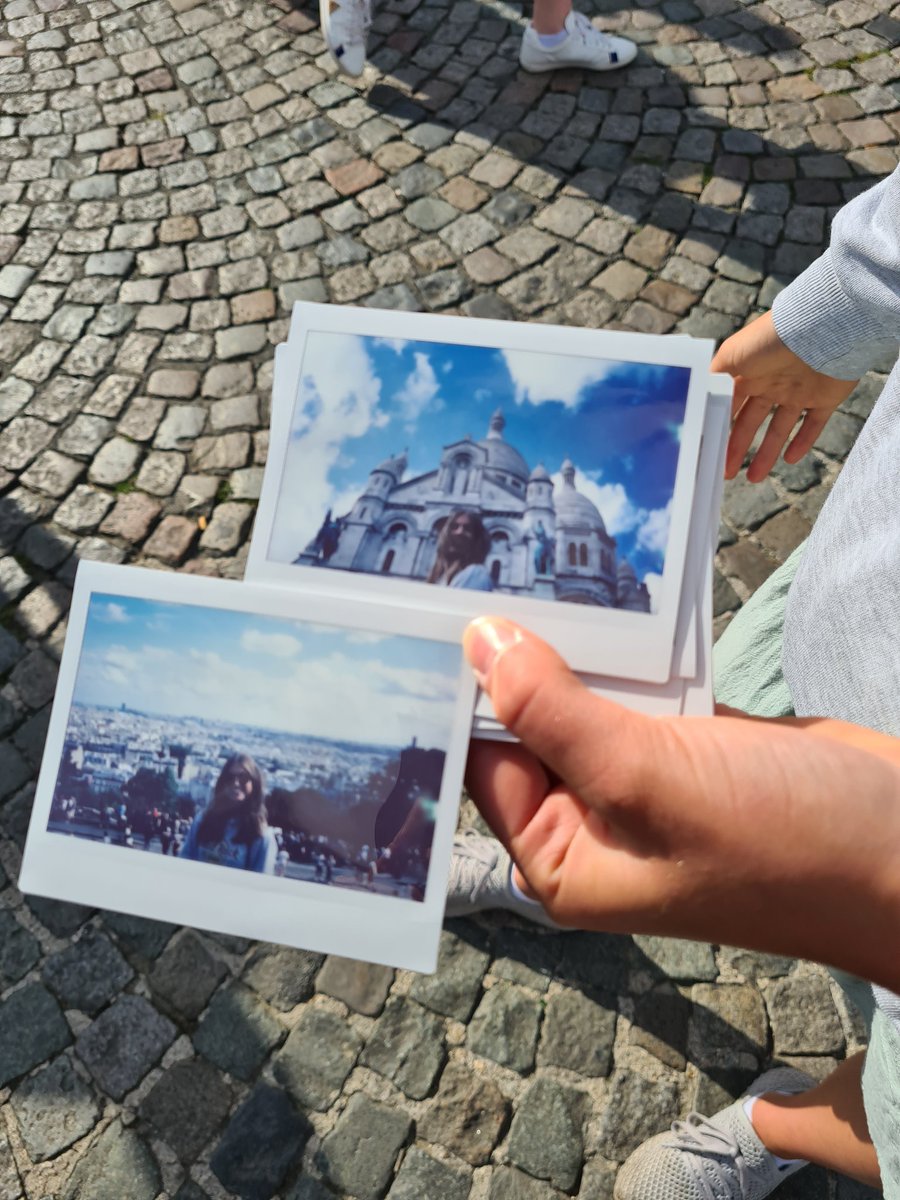 Today's Polaroids are tomorrow's treasures #makeparisyours