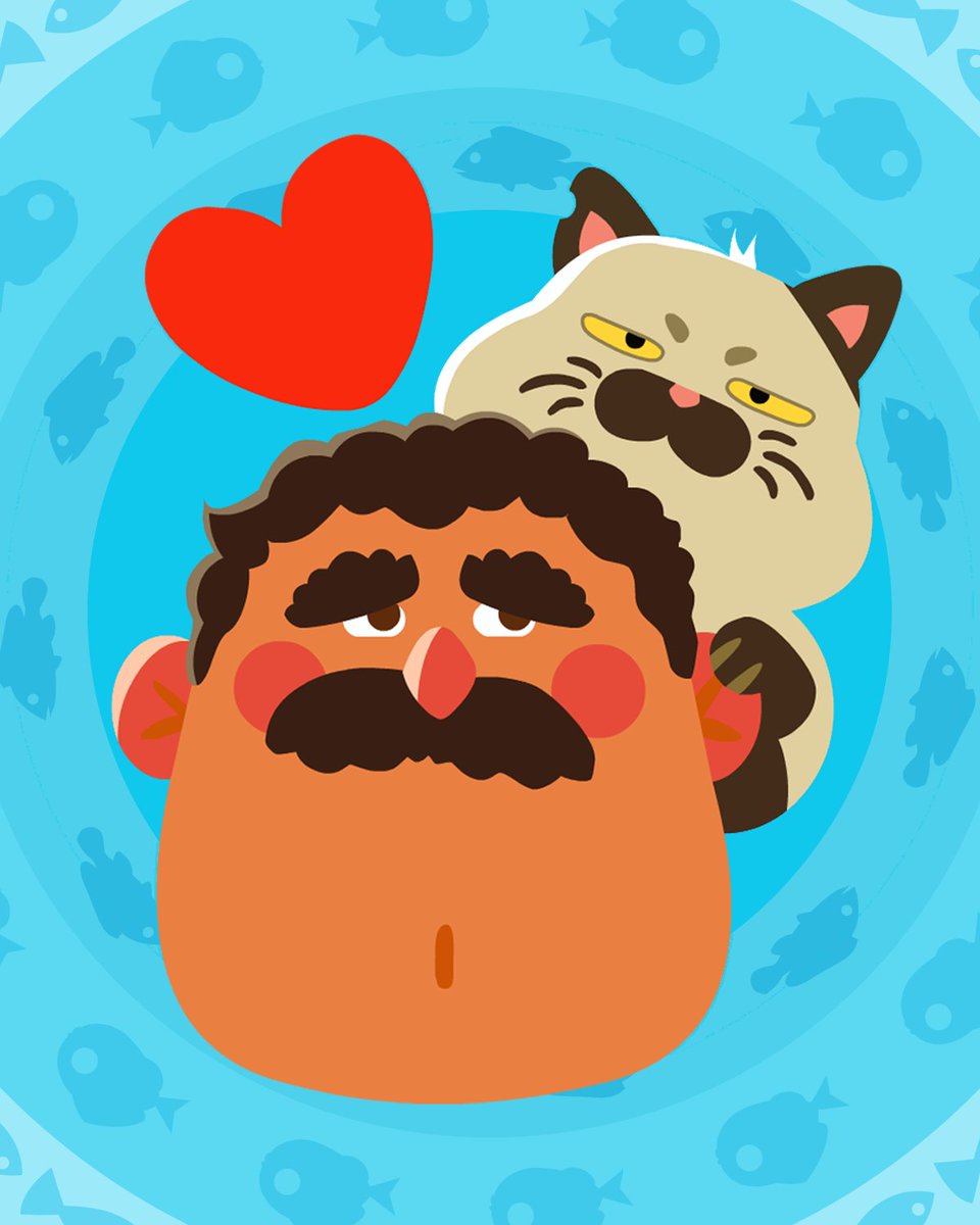 Pixar's tweet image. Cats sure do make the purr-fect pets! Happy #NationalCatDay! 🐈