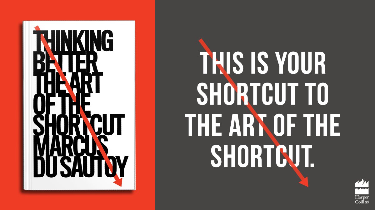 HarperCollinsIN's tweet image. #ThinkingBetter by @MarcusduSautoy will teach you the shortest routes to all the shortcuts you didn't know you needed. This fascinating guide reveals how to think differently and find solutions in new and improved ways. Pre-order here: fal.cn/3hiDD