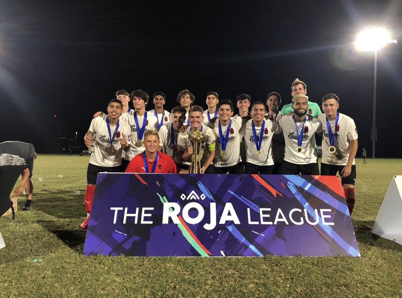fan_dfw's tweet photo. Congratulations to the Denton Diablos ! 2 Roja League Champions, 1 Lonestar Conference Champion, a Chisolm Trail Clásico Belt, 5 players signed professional, &amp; 1 National Championship! 💯 @DentonDiablos @DentonHarbinger @3rdDegreeNet @LeagueRoja @NPSLSoccer https://t.co/G1vFaUqj77