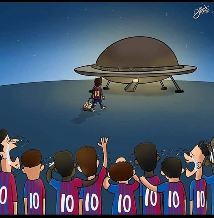 sanamanla's tweet photo. Sí, es un extraterrestre que no es de nuestro planeta Eres el mejor del mundo Leo No pierdes Tu pérdida es la pérdida para el club Eres más grande que todos
#FC_Barca
#Messi
#LaPotra https://t.co/HpGfVToe57