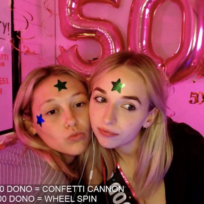 fatinsteefbrush's tweet photo. no because i love them and the 50k stream was amazing @jennmcallister #jennxpenn https://t.co/Pl6OKVFfTg
