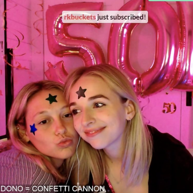 fatinsteefbrush's tweet photo. no because i love them and the 50k stream was amazing @jennmcallister #jennxpenn https://t.co/Pl6OKVFfTg