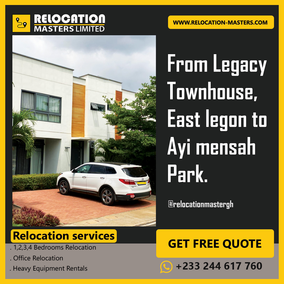 Relocation_gh's tweet image. Last week was a busy week as we moved one of our international clients from East Legon Legacy Apartment to Ayi Mensah Park. 
Customers review was "Absolute Clean Work".
Get Moving Today with @relocation_masters_gh
relocation-masters.com
📞📱Whatsapp: +233244617760
#relocation