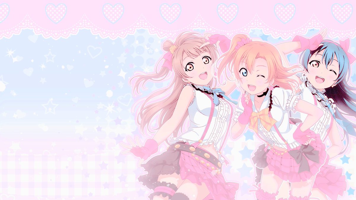 nozoberin's tweet photo. ☆µ's 2nd Year | SIF♡ - Honoka, Kotori, Umi Desktop Wallpapers #lovelive #Wallpapers #deskwall #sif https://t.co/ZM2g4ETBLB