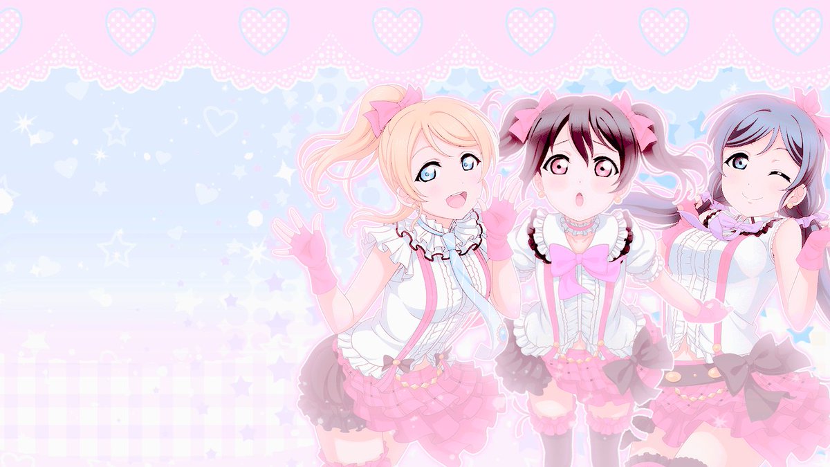 nozoberin's tweet photo. ☆µ's 3rd Year | SIF♡ - Honoka, Kotori, Umi Desktop Wallpapers #lovelive #Wallpapers #deskwall #sif https://t.co/8P5XOUqfOl