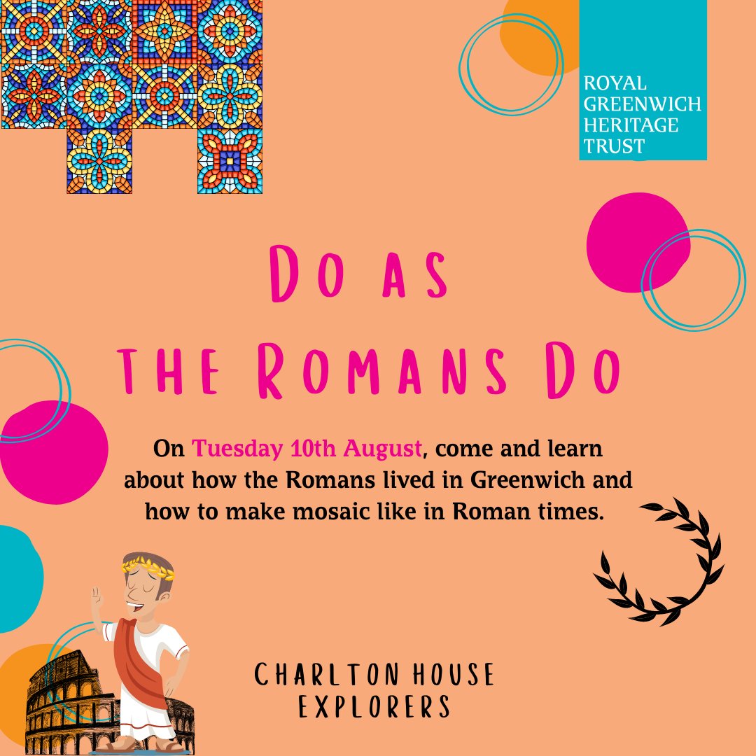 TUESDAY! 🏛️ Discover Romans right here in Greenwich - mailchi.mp/a4c364da1bfa/d…