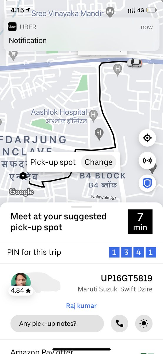 theChefAshish's tweet image. If you are booking Uber  then just give second thought..my ride was cancelled right after starting by driver of DL1RTB5465 with xcuse of traffic police will stop 3 kids and a mother 2 travel.
Then UP16GT5819 has cancelled because he wanted cash ⁦@Uber_Support⁩ ⁦@ANI⁩