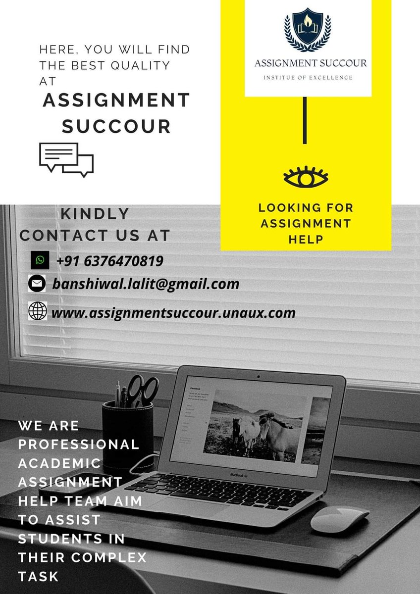 AssignmentSucco's tweet image. Assignment help services with the best quality contact which will impress your teacher effectively.