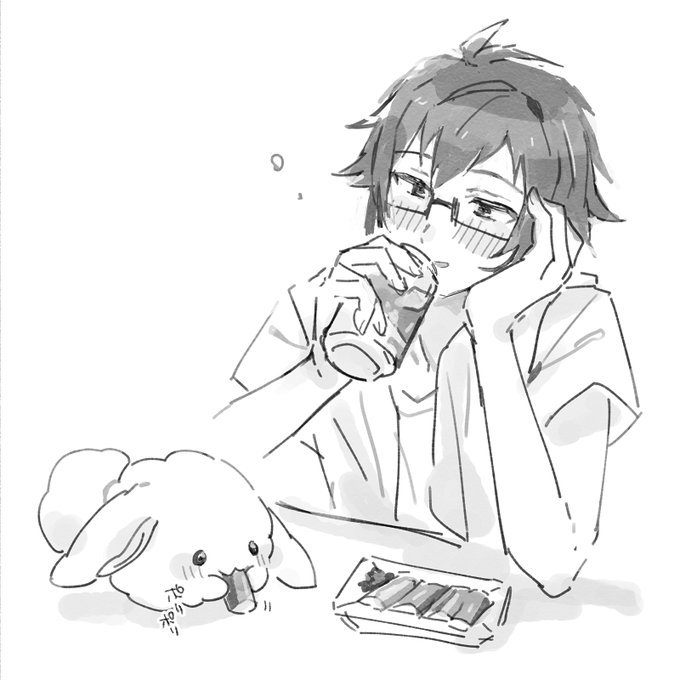 きなこにもろきゅうの余りのきゅうりを食わせる大和 