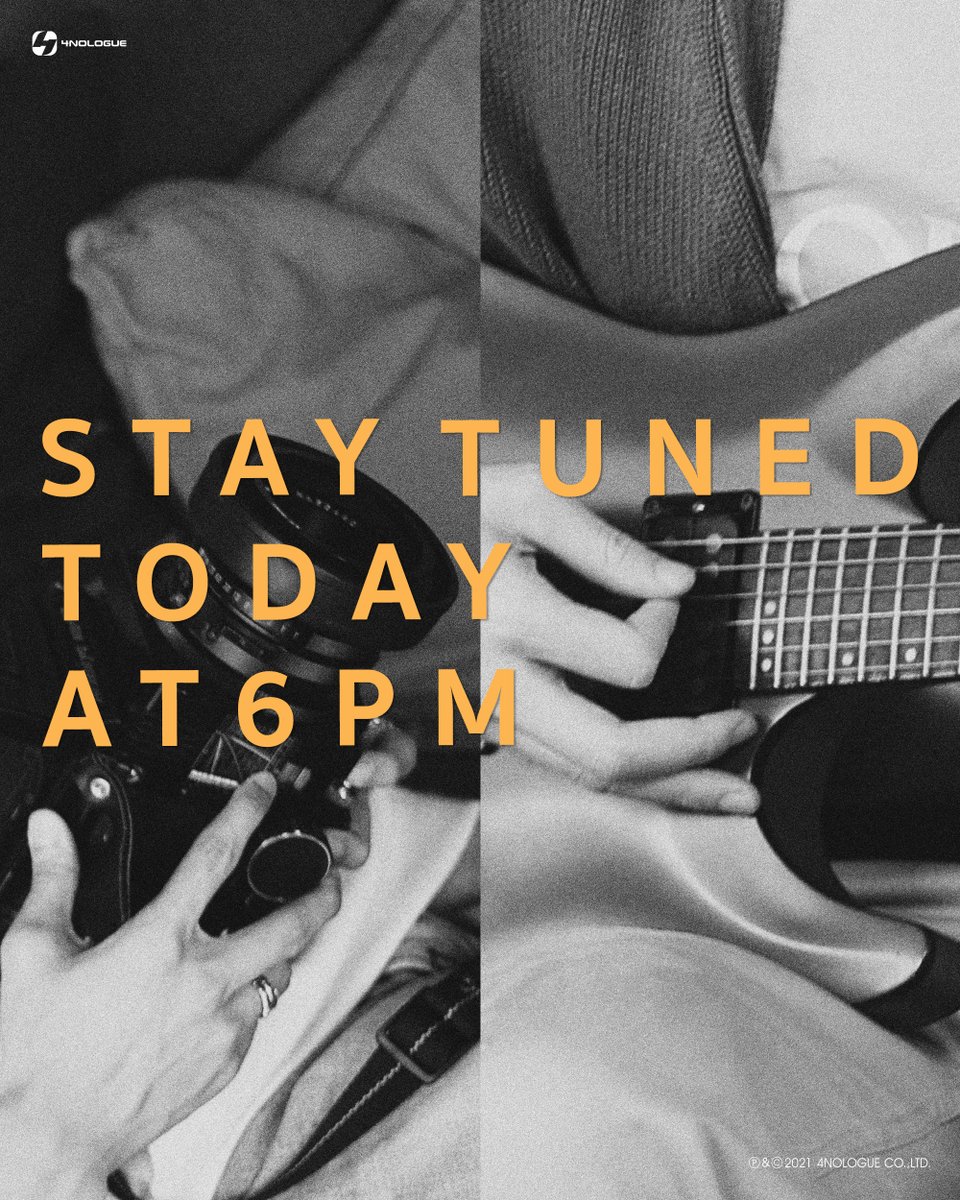 GET READY FOR OUR SURPRISE TODAY AT 6 PM 😉

#4NOLOGUEMUSIC
#4NOLOGUE