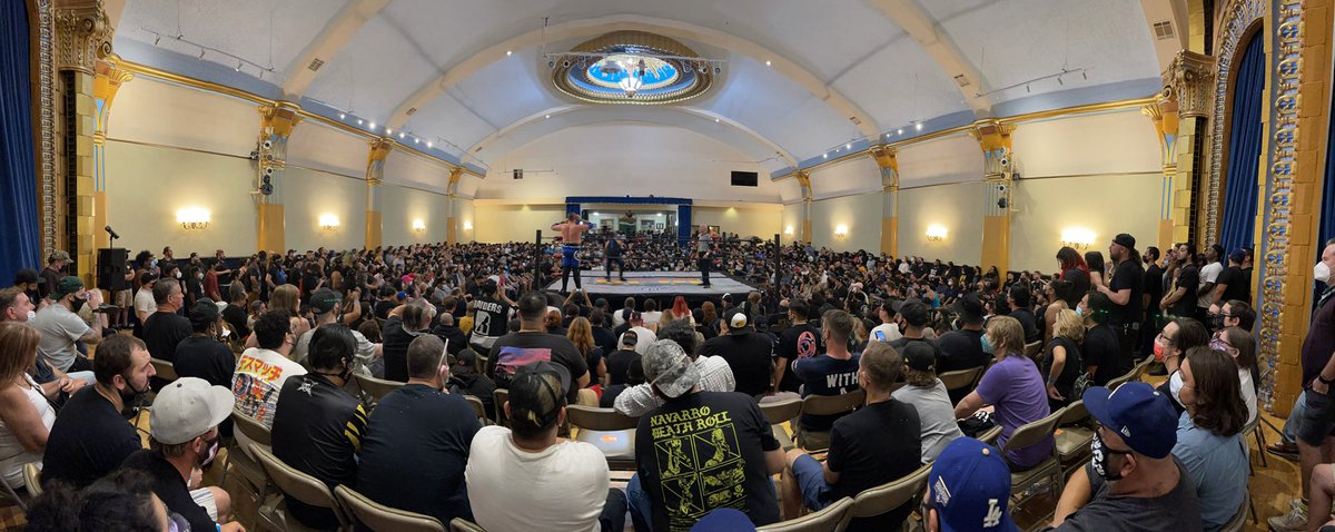 JohnRBriscoe's tweet image. Incredible show last night. Packed house. #GCWNoSignal