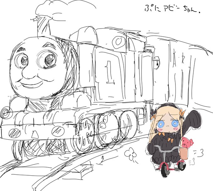 @mate_ote_suware ンンンン〜ww
サイン…サインですか…じゃあ、流行りの江ノ電と自転車のぷにアビーちゃんで勘弁してください← 