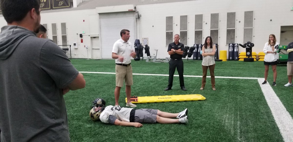 Purdue Sports Medicine (@boilers_atc) on Twitter photo <a href="/Boilers_ATC/">Purdue Sports Medicine</a> working with local EMS crews to review and practice Emergency Action Plans to ensure the safety of our student athletes. <a href="/Boilers_ATC/">Purdue Sports Medicine</a> working with local EMS crews to review and practice Emergency Action Plans to ensure the safety of our student athletes.