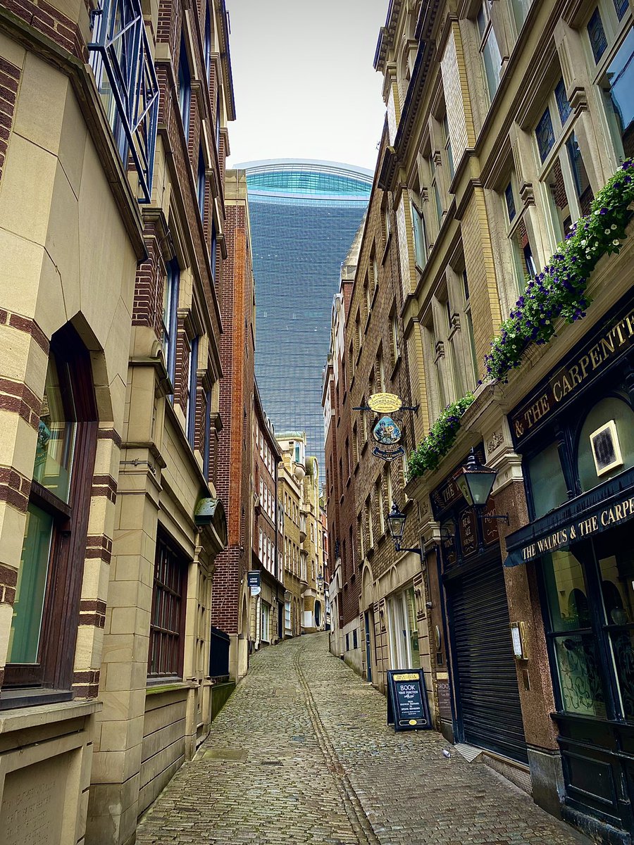 In London; where the old meets the new.