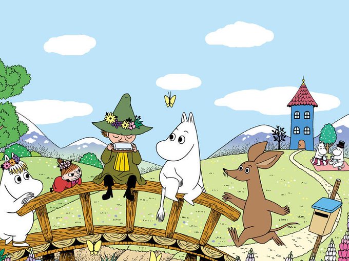 ムーミンのtwitterイラスト検索結果