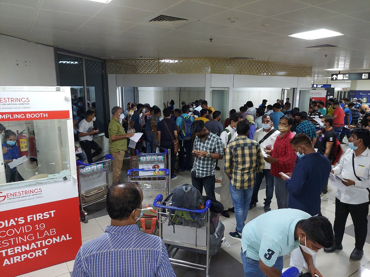 ChairmanDELAOC's tweet photo. @ANI @MoCA_GoI @MoHFW_INDIA @DelhiAirport @RGIAHyd @kempegowda_air @CSMIA_Official https://t.co/zU0QiSvZBz