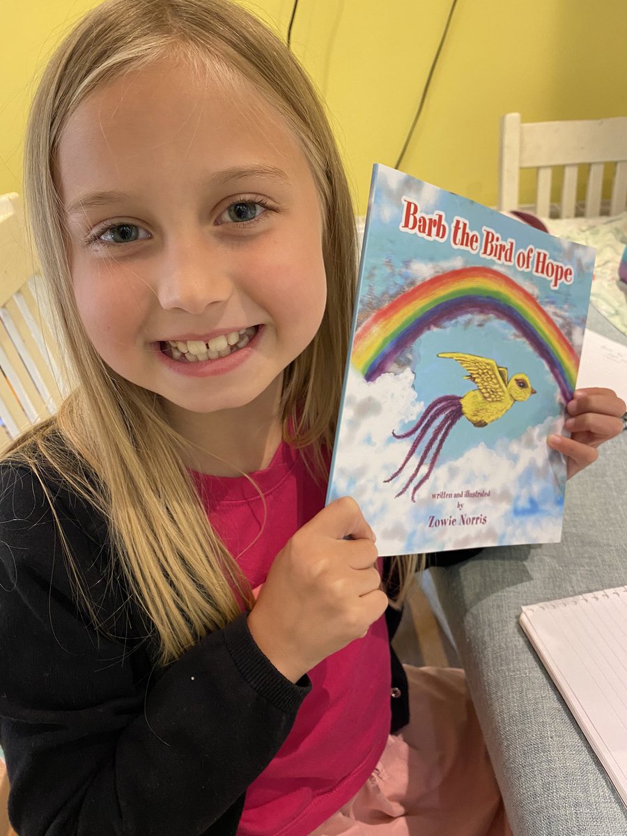 ZowieNorris's tweet photo. Received the cutest ‘review’ of my book from my niece - who loves it because’ It’s got Nannan and me in it’ 😂🥰 #writercommunity #WritersCafe #newauthor #ChildrensBooks #childrensauthor #parentswhoread https://t.co/obWED1voGs