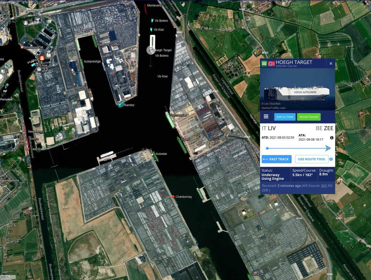 Milhooz's tweet photo. #HoeghTarget now in Zeebrugge docks
@FMossotto @mortenlund89 https://t.co/yt8o4Sr6rG
