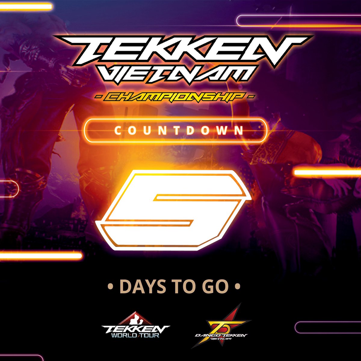 FgcDango's tweet photo. @everyone TEKKEN Vietnam Championship 14/8 will start in 5 days! Registration will be closed on 12/8 so sign up now!  https://t.co/nfqMJJgCT2

GET READY FOR THE NEXT BATTLE

#Tekken #Tekken7 #TekkenVietnamChampionship #TekkenOnlineChallenge #tekkenesport https://t.co/5zZ9hD2m4r