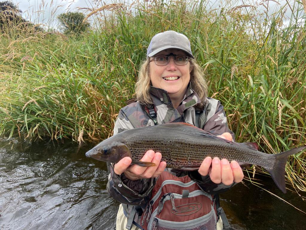 SheenaGoode's tweet photo. Still buzzing from Grayling fishing #marryatrod #flyfishing https://t.co/OnpIk7EkIm