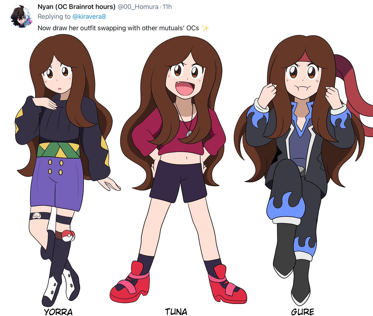 doodled some of the Kira “now draw her” challenges